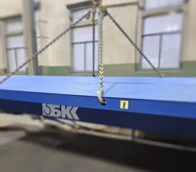 Тележка передаточная ручная БКС 10т