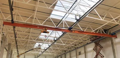 Кран подвесной двухпролетный БКС