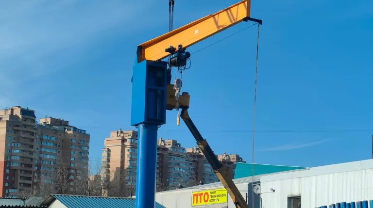 Белкранснаб - ремонт консольного крана