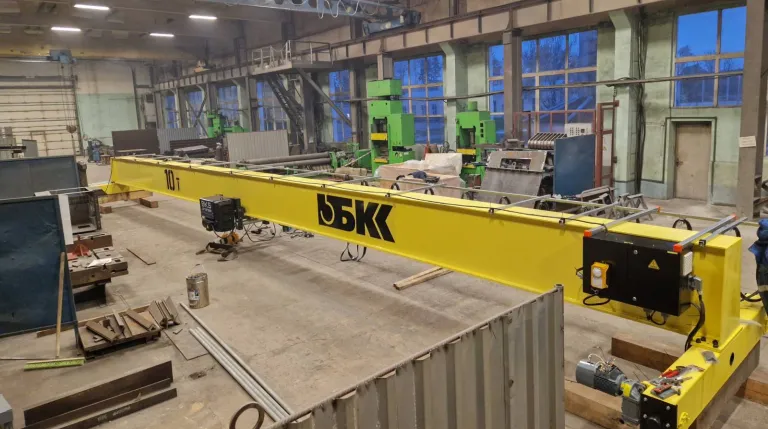Белкранснаб - монтаж мостовых кранов