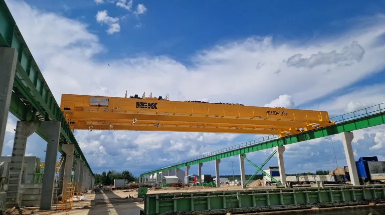 Кран мостовой двухбалочный БКС