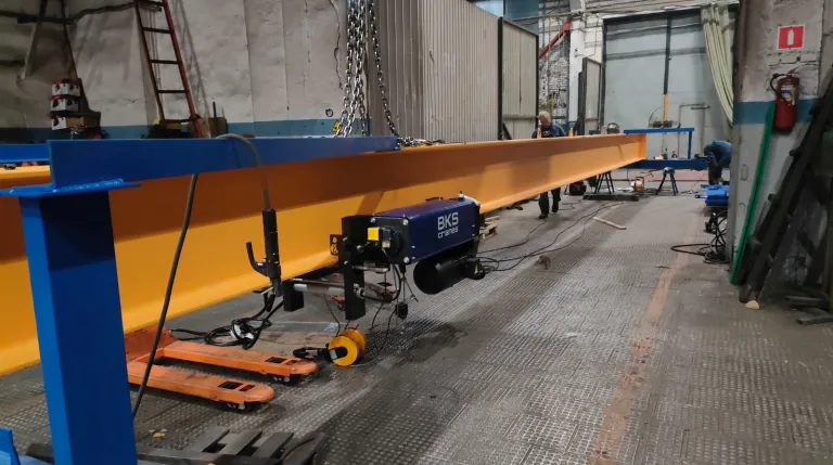 Ремонт мостового крана от Белкранснаб