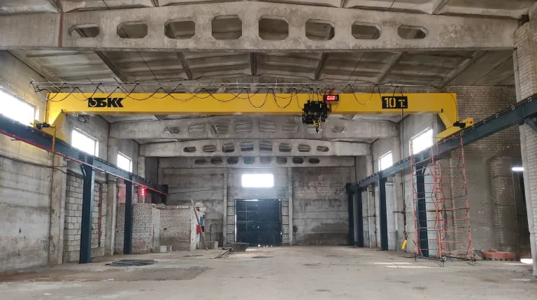 Кран мостовой опорный 10 тонн