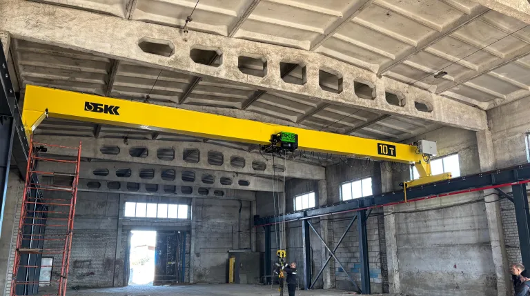 Кран мостовой опорный 10 тонн