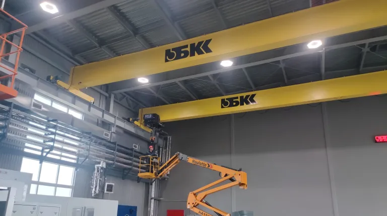 Белкранснаб - монтаж мостовых кранов