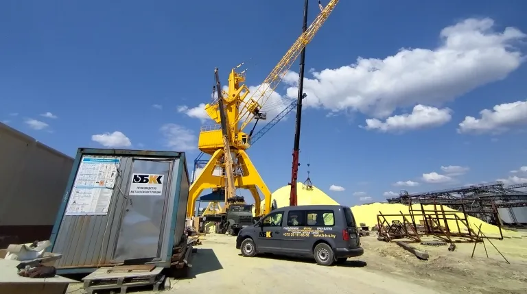 Белкранснаб - ремонт портального крана