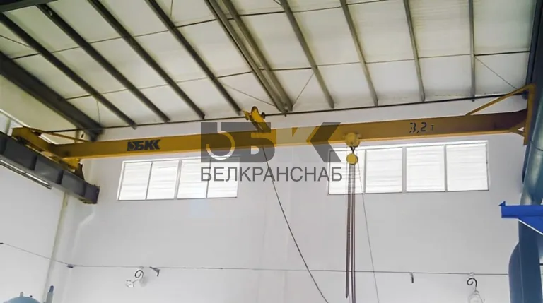 Кран ручной опорный БКС